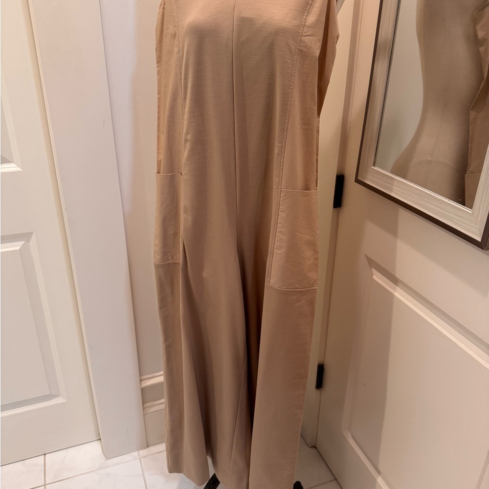COS Beige Sleeveless Jumpsuit